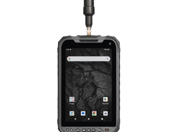 Front view of RDC 80 GIS Rugged Tablet
