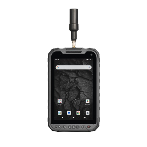 Front view of RDC 80 GIS Rugged Tablet